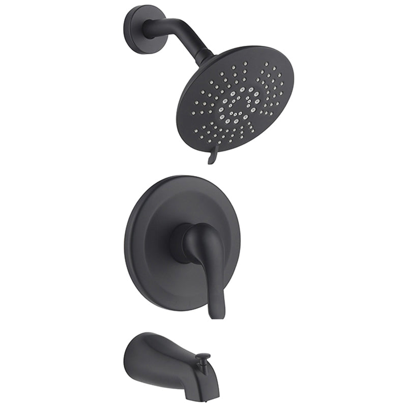 The Flow - Three Piece Shower and Tub Set With Diverter